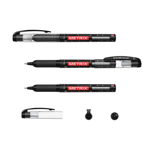 Picture of ERICHKRAUSE ROLLERBALL STICK & GRIP 0.5MM BLACK